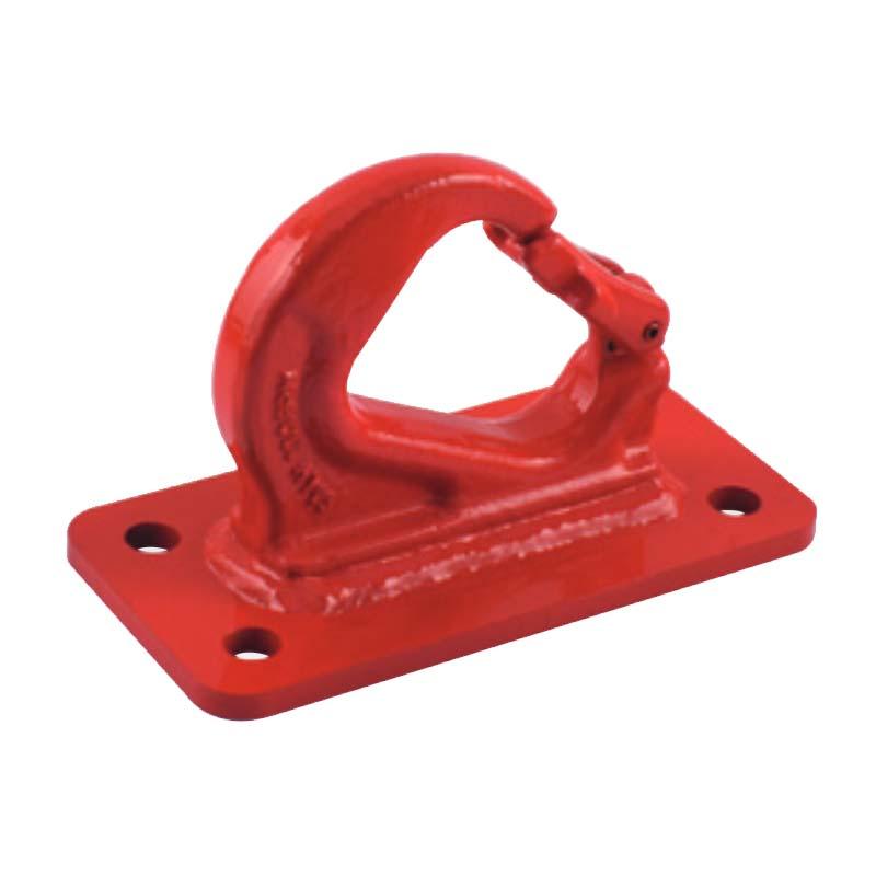 固定式フック BHN1000 (細型) 使用荷重1トン 自重1kg 壁面・床面に取付け 吊り下げ 牽引 スリーエッチ HHH 代引不可 | 