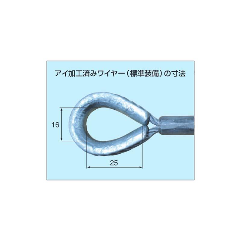 スリーエッチ 電動ウインチ ECW100 定格荷重100kg 単相100V ワイヤー長10m 巻取速度12 m/分 電動機250W HHH 代引不可 |  | 02