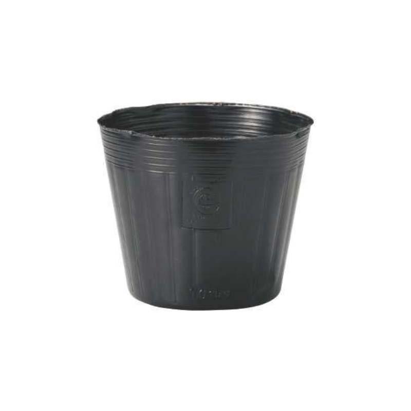 8000個 TOエコポリポット 15.0cm 黒 丸型タイプ TOKAI 育苗ポット 花 野菜 苗 ガーデニング 東海化成 京G 代引不可 | 