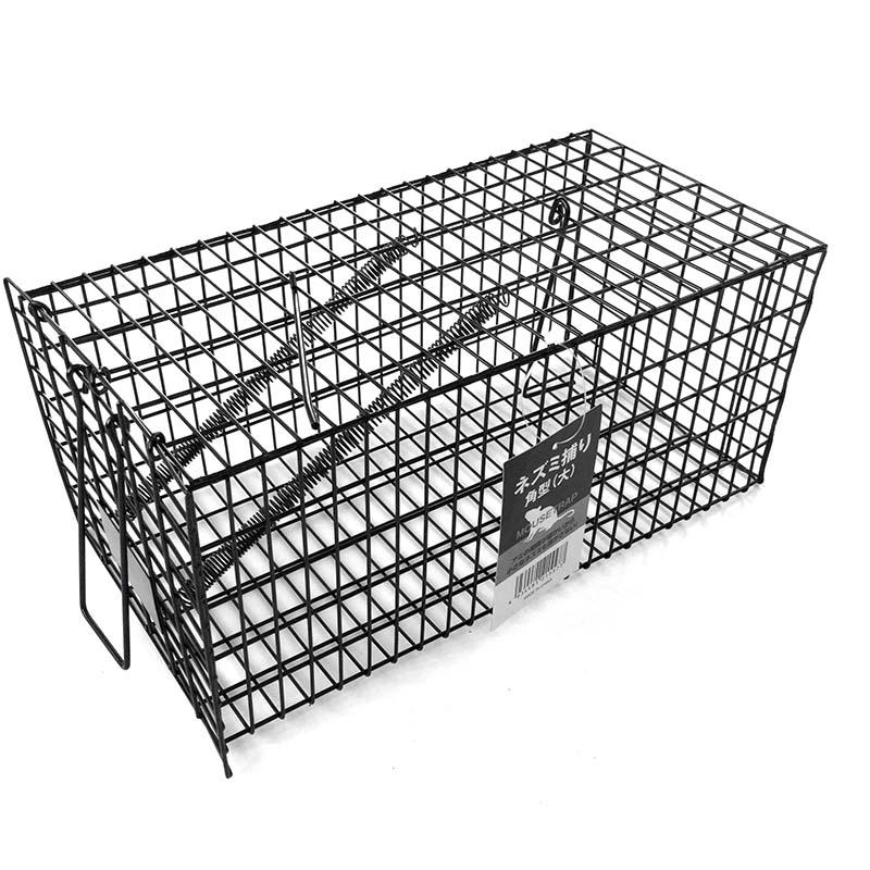 8個 ネズミ捕り角型(大) 捕獲器 ねずみ捕り 駆除 ねずみ退治 鼠 ツ化 D | 