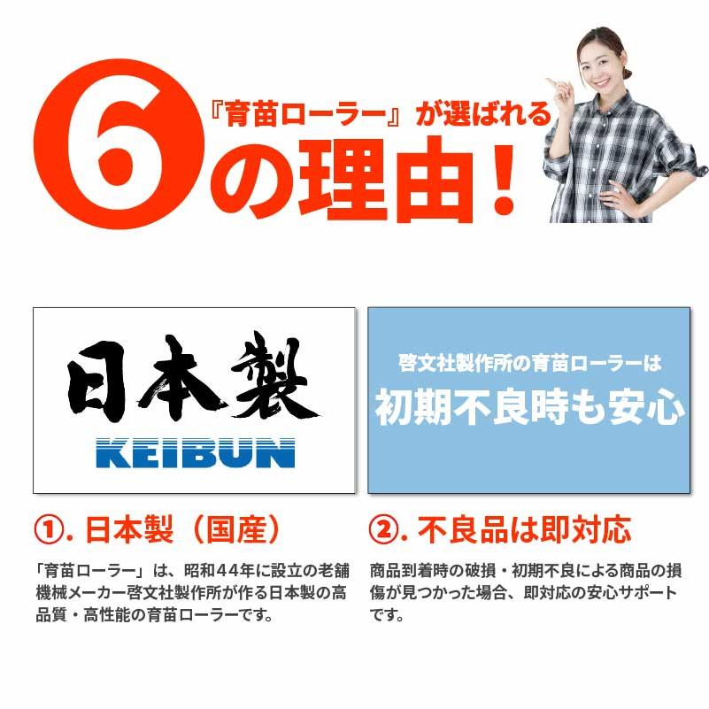 育苗ローラー IR-1250 啓文社 5段階調整 伸縮柄 生育 水稲 密播 密苗 の 育苗 に オK 代引不可 |  | 07