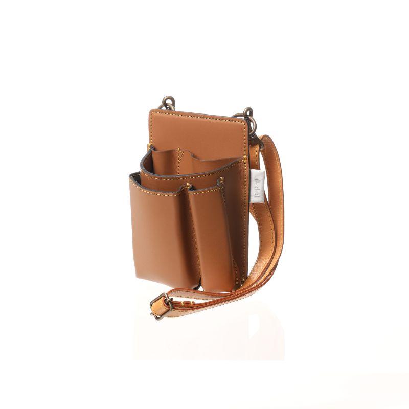 Gardening Tool Holder ツールホルダー GTH-GB-2 Gray Brown ガーデニング 園芸 ガーデン ケース ポーチ ホルダー 手作り 職人 国産 F.F.G 三冨D |  | 02