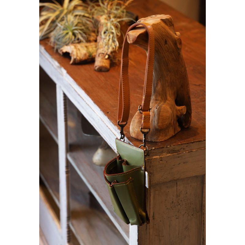 Gardening Tool Holder ツールホルダー GTH-GG-2 Grass Green ガーデニング 園芸 ガーデン ケース ポーチ ホルダー 手作り 職人 国産 F.F.G 三冨D |  | 05