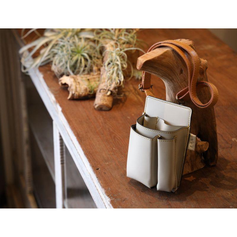 Gardening Tool Holder ツールホルダー GTH-PG-2 Pearl Grey ガーデニング 園芸 ガーデン ケース ポーチ ホルダー 手作り 職人 国産 F.F.G 三冨D |  | 04