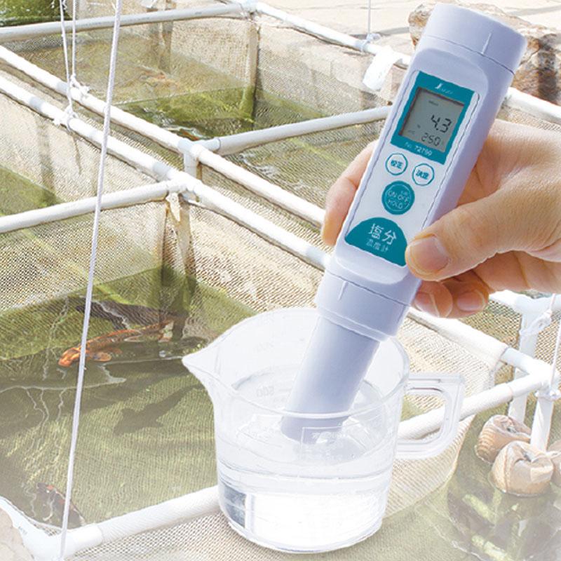 シンワ測定 デジタル塩分濃度計 72799 直径40×185mm シンワ H |  | 02