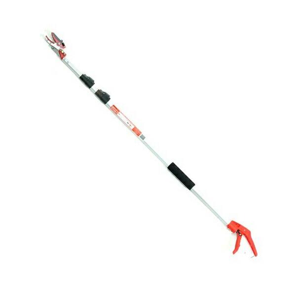 kamaki カマキ 伸縮式高枝切鋏 かるのびサンダン 3段ポール式 アンビルタイプ 6段階伸縮式 3m 鋸付 No.1450A 全長：1.4〜3.0m 三冨D | 