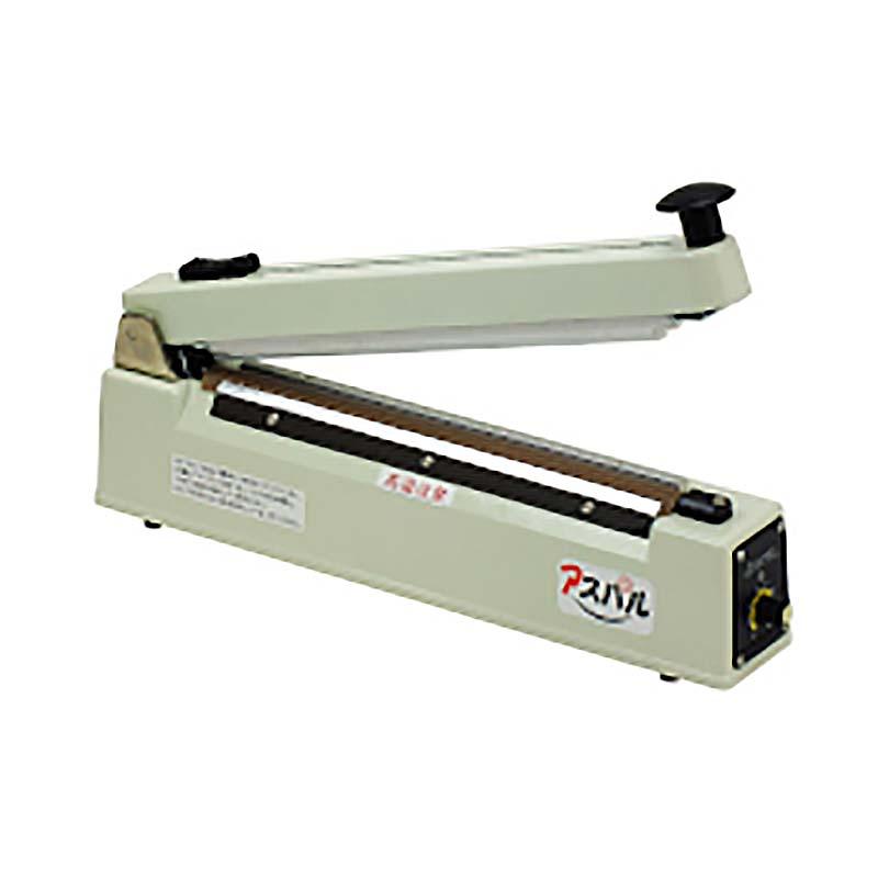 CSシーラー 卓上型 CS-300HC (カット機能付) 袋 加熱 シール 軽量 コンパクト 低価格 朝日産業 オK 代引不可 | 