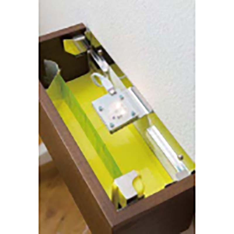 hidamari ひだまり LED 捕虫器 温かみ 電球色 捕虫紙 受皿シート 壁付型 上面誘引型 朝日産業 オK 代引不可 |  | 07