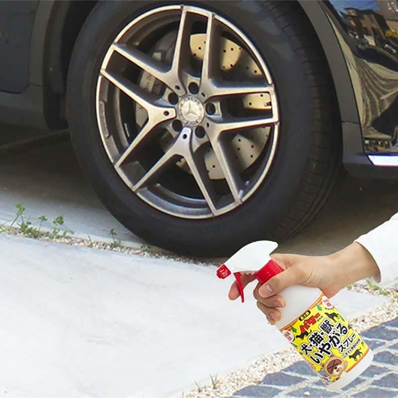 犬・猫・獣いやがるスプレー 500ml 日本製 犬 猫 獣 臭覚 刺激 天然成分 安心 安全 児玉 花壇 家の回り 福KD |  | 03