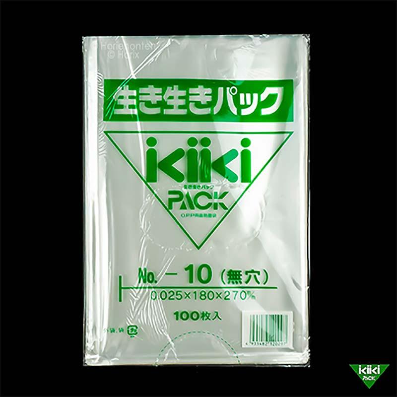 6000枚 生き生きパック 無地規格袋 ＃25 10号 穴無 180mm×270mm 青果物 穴 なし 防曇袋 ホリックス タS 北海道不可 個人宅配送不可 代引不可 | 