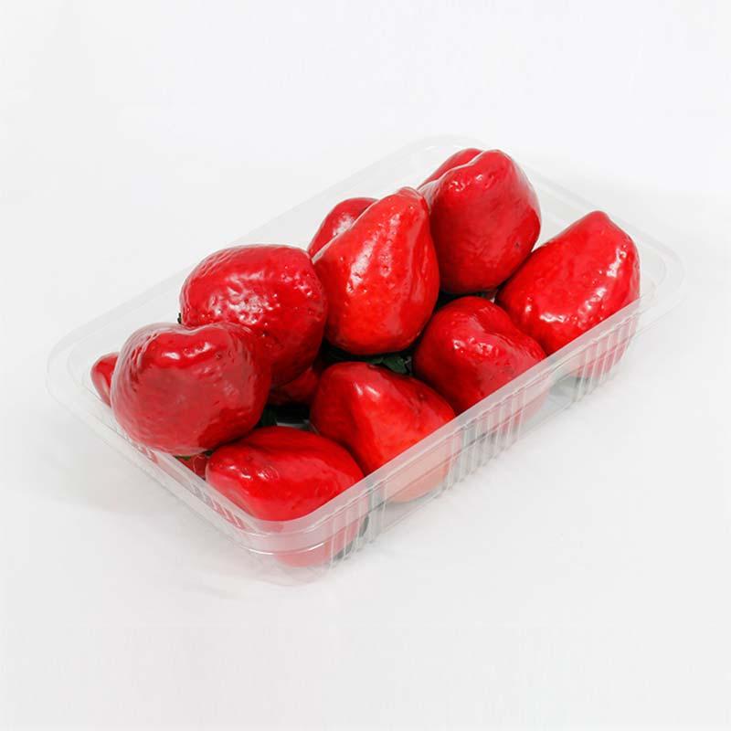 4000枚 苺パック N-200GS 170mm×115mm×35mm 苺 いちご すもも パック 無地 タS 北海道不可 個人宅配送不可 代引不可 | 