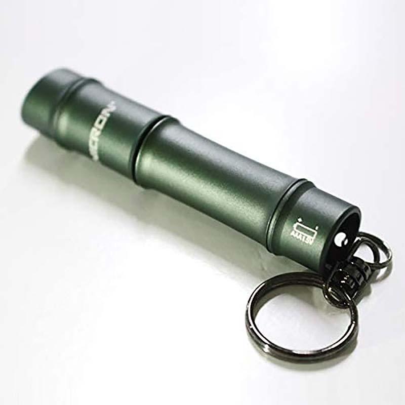 Nicron K15 バンブーLEDミニライト 80LM 電池式 長さ75mm LED ポケットライト キーホルダー付き アウトドアライト ニクロン 福KD |  | 01