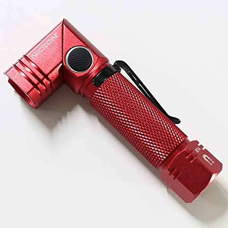 Nicron B74 首振りLEDライト 600LM 充電式 長さ112mm LED 首振り ヘッド 90℃ 無段階 アウトドアライト ニクロン 福KD |  | 02