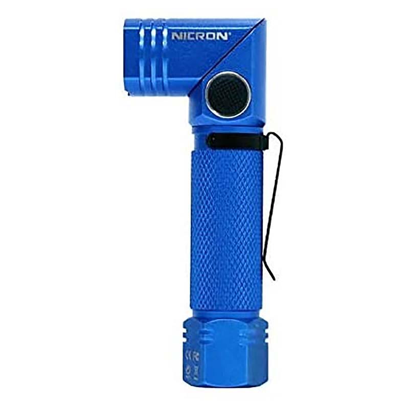 Nicron B74 首振りLEDライト 600LM 充電式 長さ112mm LED 首振り ヘッド 90℃ 無段階 アウトドアライト ニクロン 福KD |  | 03