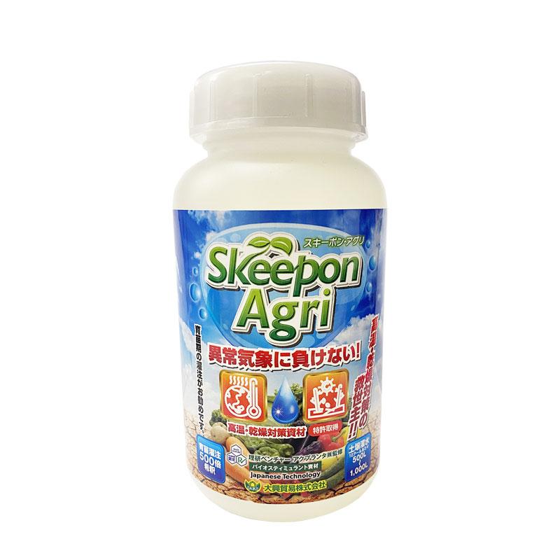 スキーポン・アグリ Skeepon Agri 500ml バイオスティミュラント資材 酢酸 野菜 農園 農業 園芸 高温 乾燥 ダメージ 軽減 スキーポンアグリ 大興貿易 DZ |  | 01