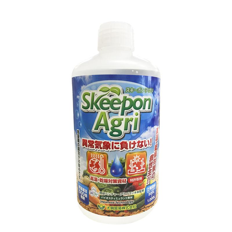 スキーポン・アグリ Skeepon Agri 1L バイオスティミュラント資材 酢酸 野菜 農園 農業 園芸 高温 乾燥 ダメージ 軽減 スキーポンアグリ 大興貿易 代引不可 |  | 01