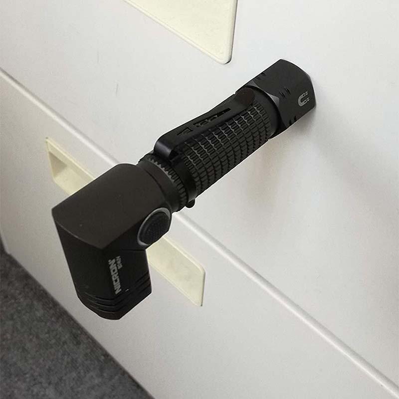 Nicron B74UV 首振りLEDライト 600LM 充電式 長さ113mm LED 首振り ヘッド 90℃ 無段階 アウトドアライト ニクロン 福KD |  | 02