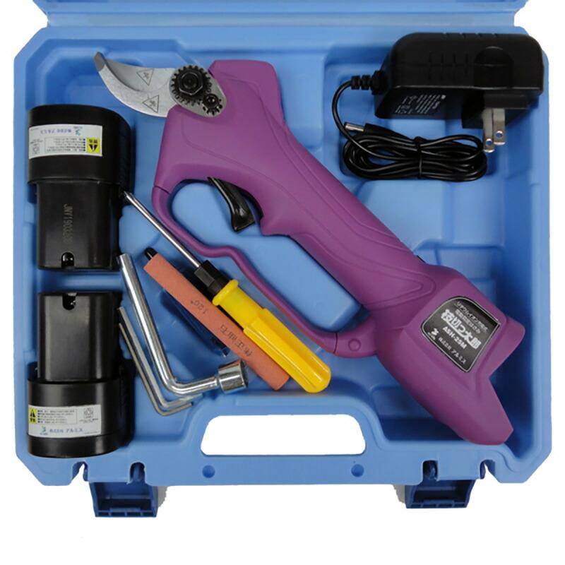 リチウムイオン充電式 電動剪定はさみ 枝切っ太郎 ASH-30M 剪定ばさみ 剪定鋏 枝切りバサミ 枝きりはさみ 電動ハサミ 電動はさみ アルミス 代引不可 |  | 03