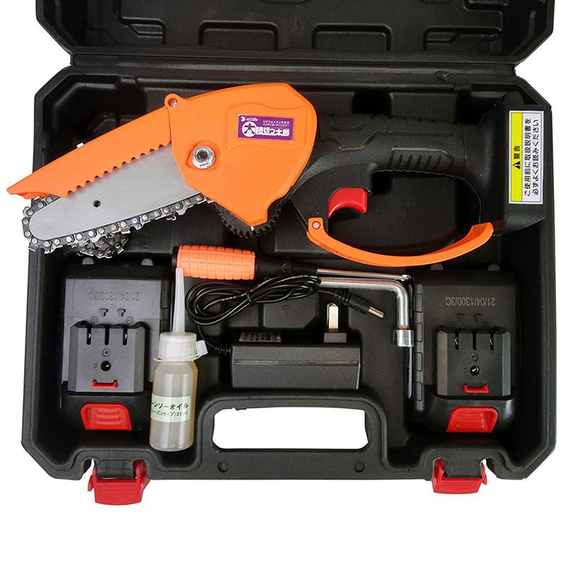 ハンディガーデニングソー リチウムイオン電池式 太枝切っ太郎 AFT-21V 剪定ばさみ 剪定鋏 枝切りバサミ 枝きりはさみ 電動ハサミ アルミス 代引不可 |  | 01