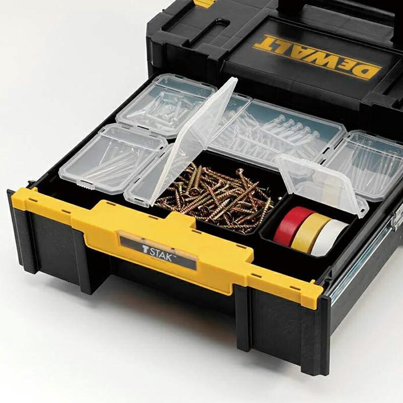 DEWALT DWST17803 TSTAK チェスト1段 工具箱 収納 ツールボックス