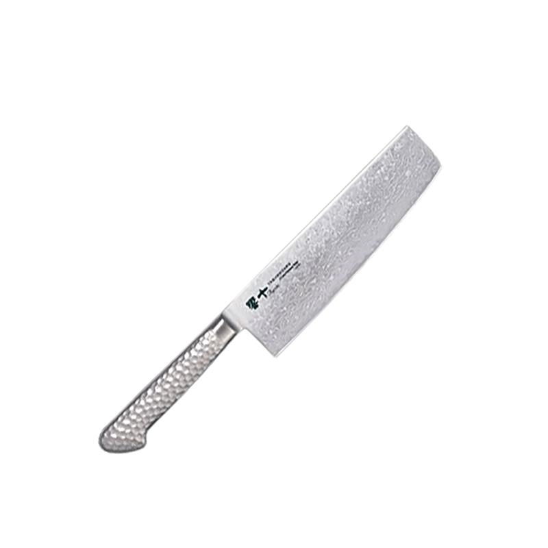 片岡製作所 TAMAHAGANE 響十 KS-1165 菜切 180mm タマハガネ 菜切包丁 刃 モナカハンドル 63層ダマスカス鋼 H | 