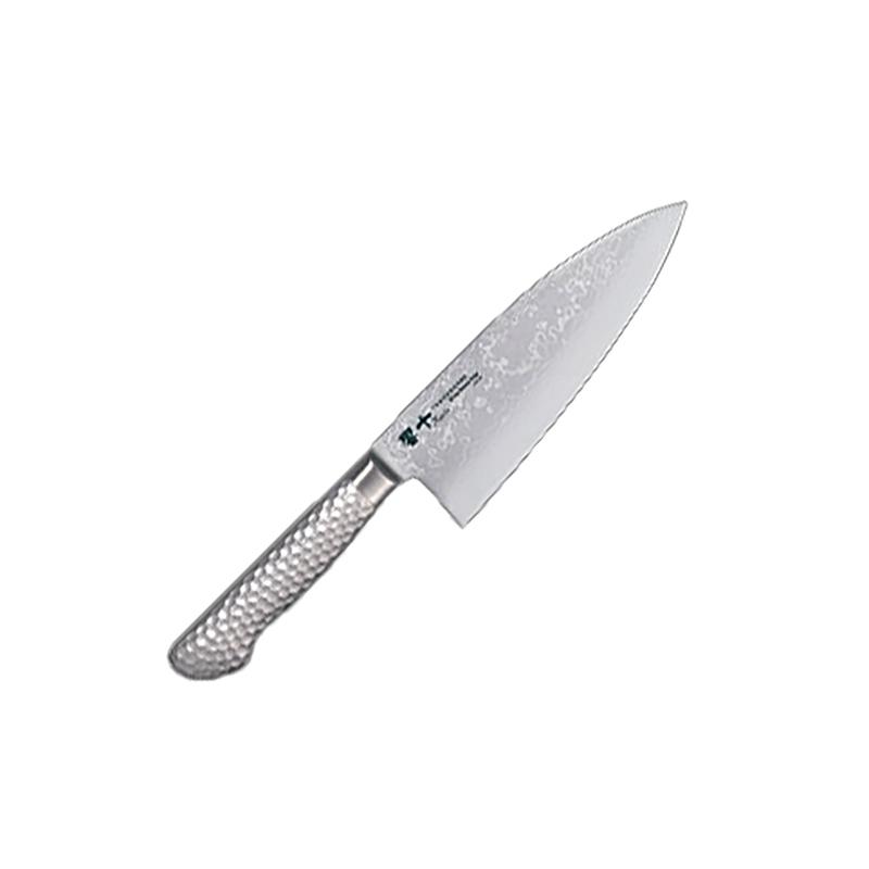 片岡製作所 TAMAHAGANE 響十 KS-1117 万能出刃 170mm タマハガネ 万能出刃包丁 刃 モナカハンドル 63層ダマスカス鋼 H | 