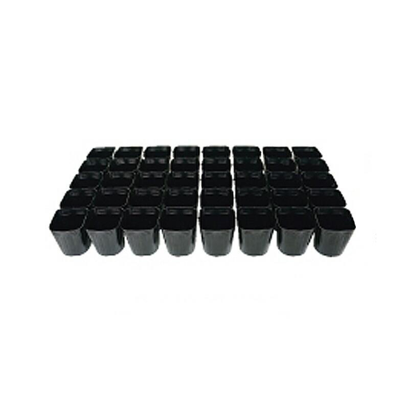 150個入 連結ポット 育苗 7.5cm AC-75-40 7.5cm×40結 緑 アンドウケミカル サT 個人宅配送不可 代引不可 | 