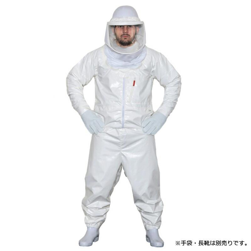 蜂防護服 ラプターPRO V-2000 プロ向け 蜂駆除 グッズ スズメバチ 蜂 蜂の巣 駆除 ※防護手袋・長靴 別売り ディックコーポレーション 高KD | 