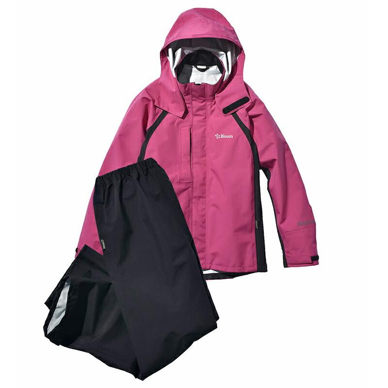 3点セット ゴアテックス Bloomウェア上下セット & 農園フード マゼンタ GORE-TEX ブルーム 農業 防水 防風 透湿性 防J 個人宅配送不可 代引不可 |  | 01