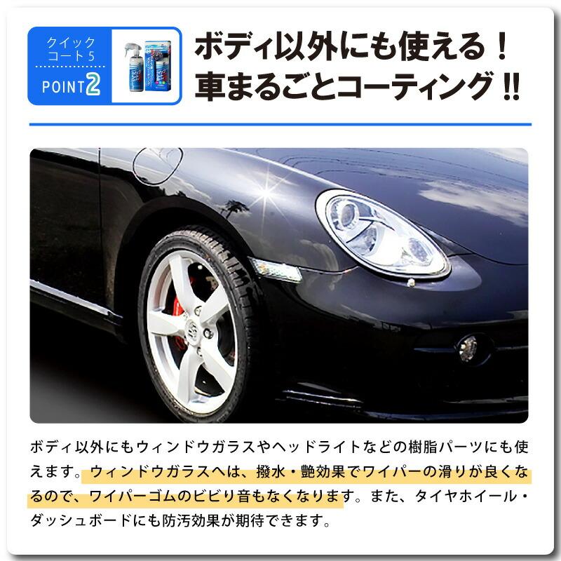 セット 水あか専用クリーナー 500ml×1本 クイックコート5 480ml×1本 洗車 自動車 用 ボディ洗剤 & コーティング剤 サンエスエンジニアリング オK DZ |  | 06