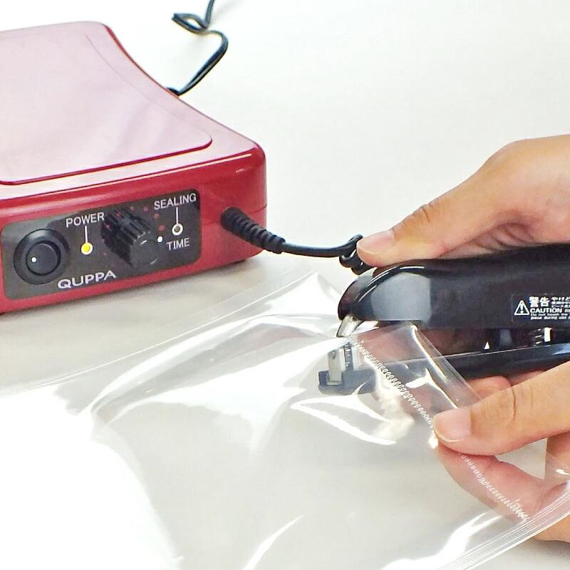 超音波溶着器リニアキュッパ L-QPB-01 バッテリー 充電式 ドットライン 袋 不織布 マルチ掛け 超音波 シーラー ホッチキス 針不要 朝日産業 オK 代引不可 |  | 05