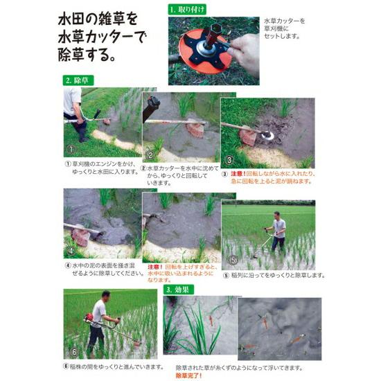 水草カッター 水田除草専用 0857 三陽金属 三冨D |  | 02