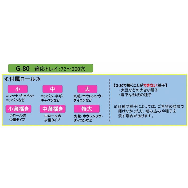 エコ播ック G-80 播種機 裸種子専用 エコマック エコ播っく みのる産業 シB DZ | みのる産業 | 01