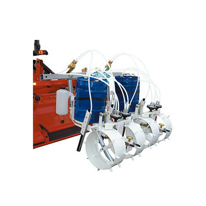 トラクター用土壌消毒機4条 IDT-44 土壌消毒機 4条 条間 30cm 耕耘 土壌消毒 薬液タレ防止装置付 農業資材 農業機材 みのる産業 シBD | みのる産業