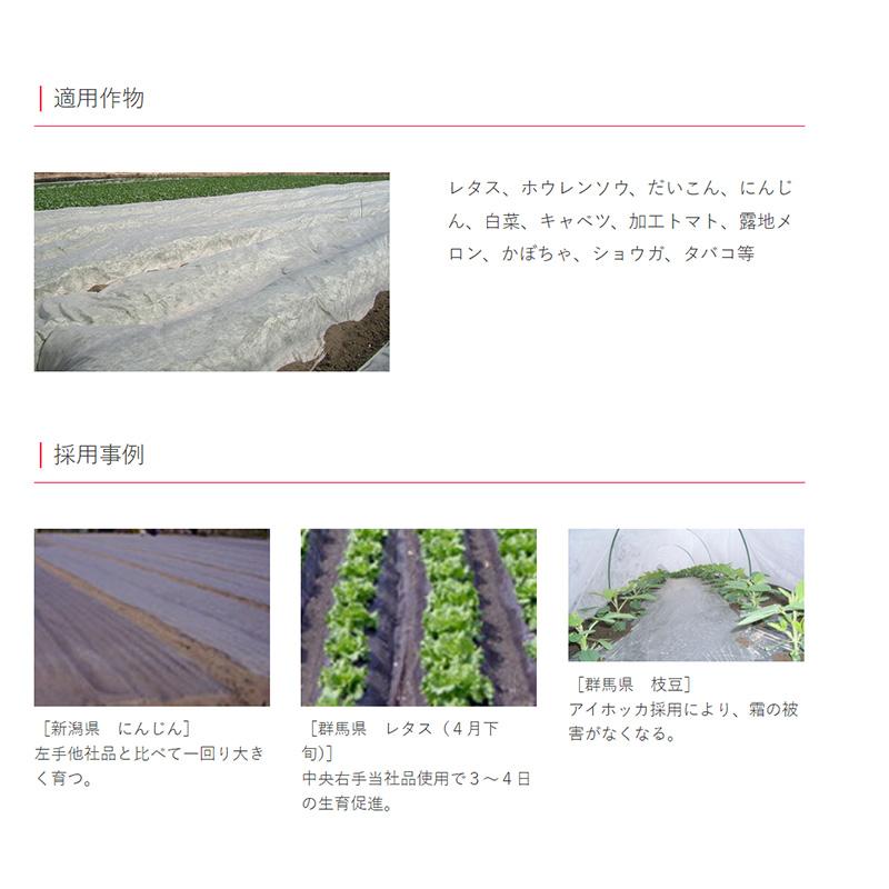 NEWアイホッカ #18 150cm×200m 農業用不織布 生育促進 防虫・防鳥 防霜効果 岩谷マテリアル イワタニ タS 個人宅配送不可 北海道不可 代引不可 |  | 02