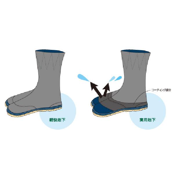 力王 軽快地下足袋 KH12 12枚コハゼ 黒生地 24.0cm足袋 地下足袋 タビ たび 三カD |  | 01