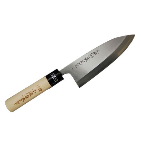 三木刃物製作所 小鍛冶誠光作 白紙2号水牛柄 出刃 No.UF033 150mm カSD | 