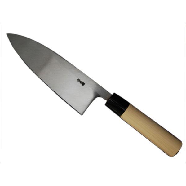 三木刃物製作所 小鍛冶誠光作 白紙2号水牛柄 出刃 No.UF037 210mm カSD |  | 01