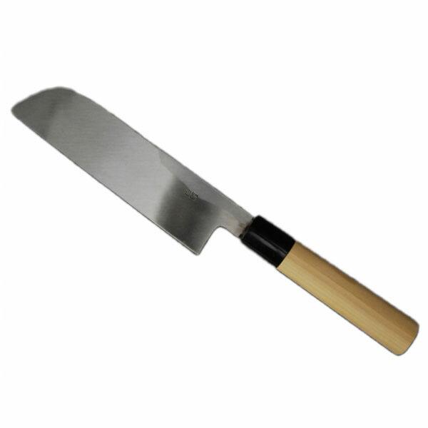 三木刃物製作所 小鍛冶誠光作 白紙2号水牛柄 鎌型薄刃 No.UF055 210mm カSDの画像