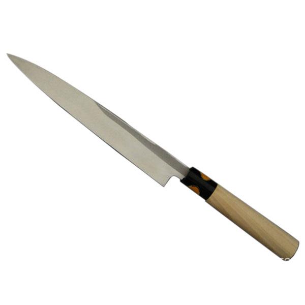 三木刃物製作所 小鍛冶竹弘作 改良研 P柄 柳刃 No.UF094 240mm カSD |  | 01