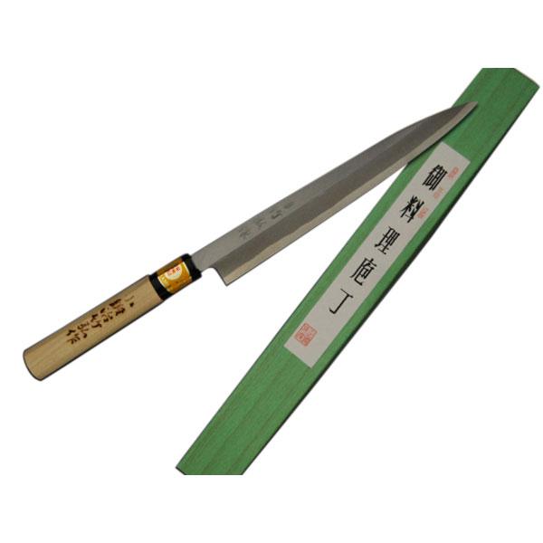 三木刃物製作所 小鍛冶竹弘作 改良研 P柄 柳刃 No.UF094 240mm カSD |  | 02
