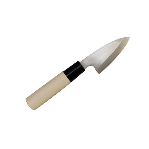 池内刃物 みきかじや村 V金10号小 出刃 包丁 No.TS113 75mm 三冨D | 