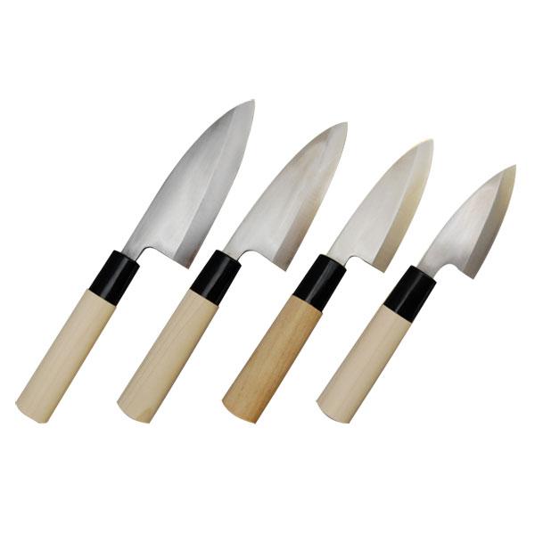 池内刃物 みきかじや村 V金10号小 出刃 包丁 No.TS113 75mm 三冨D |  | 02