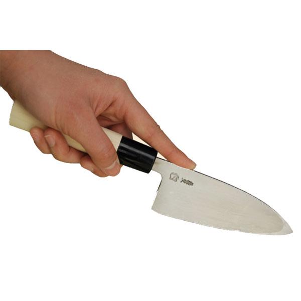 池内刃物 みきかじや村 V金10号小 出刃 包丁 No.TS115 105mm 三冨D |  | 04