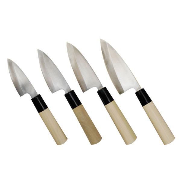 池内刃物 みきかじや村 V金10号小 出刃 包丁 左用 No.TS120 120mm 三冨D |  | 02