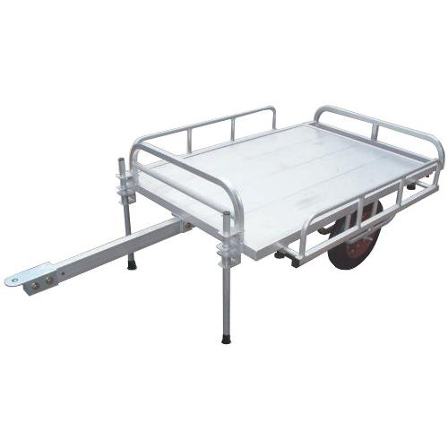 ハラックス アルミ製 トレーラー ミニトレ MT-1208 乗用草刈機用 防J 代引不可 | HARAX