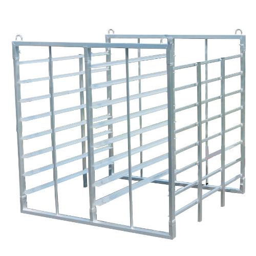 ハラックス アルミ製 育苗箱運搬器 ナエラック ER-96 育苗箱96枚用 防J 代引不可 | HARAX