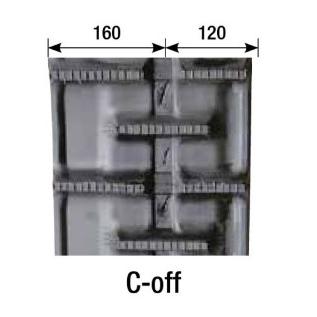 KBL コンバイン用 ゴムクローラ 2831N 幅280×ピッチ79×リンク31 C-off クローラー ケービーエル 個人宅配送不可 代引不可 | 
