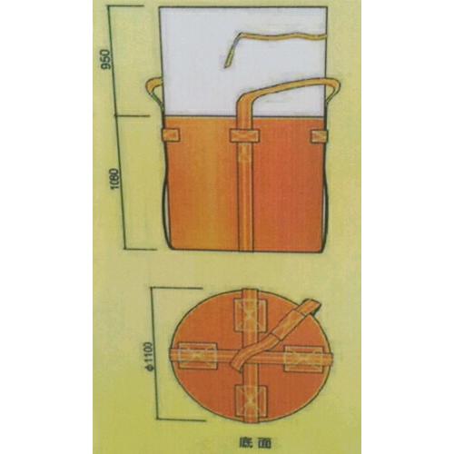 フレコンバッグ 円形 10枚入 UF-002 容量 1t 坂KH | 