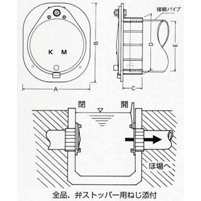 水口パイプ分水栓 KMW1-65 631019 トーエー 東栄管機 本州限定価格 代引不可 |  | 01